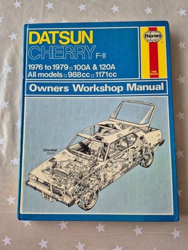 Haynes manual datsun - datsun, cherry