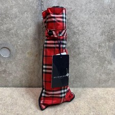 BURBERRY Folding Umbrella Red