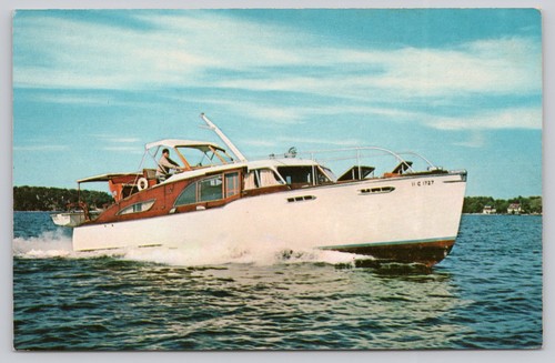 Vintage motor yacht - vintage, speedboat