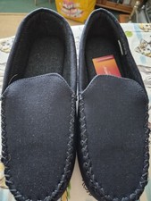 M&S Mens Navy Slippers. Never