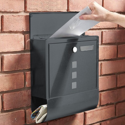 Lockable outside post box - lockable,