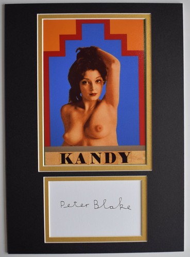 Peter blake signed autograph - blake,