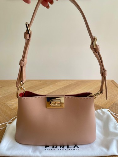 Furla fleur leather shoulder - furla,