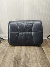 Ekornes Stressless Leather Recliner Chair OTTOMAN Blue Foot Rest Cushion ONLY