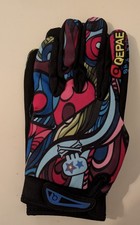 Qepae Full Finger Padded Cycling Bicycle Bike Gloves