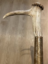 Stag Horn Thumb Walking Stick
