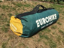Eurohike 260 TS tent, green and yellow, little used, good condition