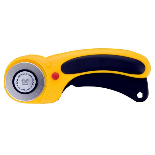 Olfa 45mm deluxe rotary - rotary, cutter