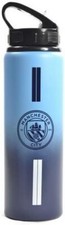 Manchester City FC Aluminium Drinks Bottle Fade XL Official Licensed