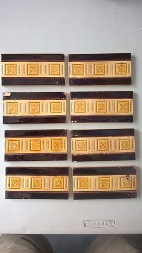 Fireplace tiles stock - , .stock