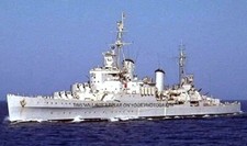 ROYAL NAVY TOWN CLASS LIGHT