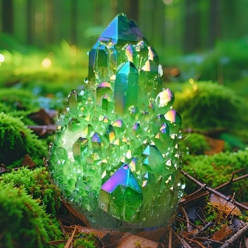 90g rare green angel - green, aura