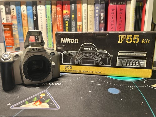 Nikon f55 35mm film camera - nikon,