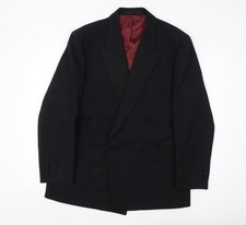 Mens 42 Chest  Moss Bros Black