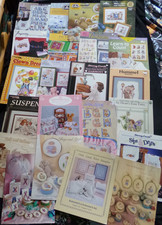 BABIES & CHILDREN THEMED CROSS STITCH PATTERNS VARIOUS NEW IMPERFECT EX SHOP