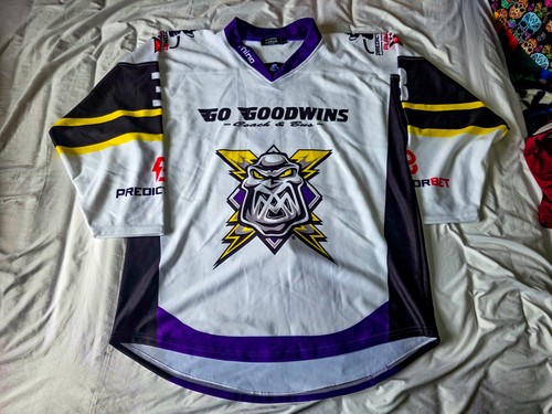 Manchester storm game worn - manchester,