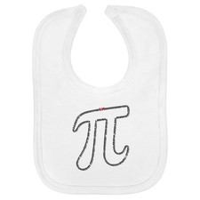 'Pi Number' Soft Cotton Baby Bib (BI00058055)