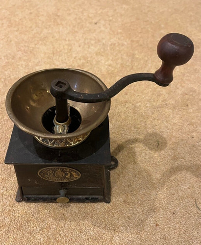 Antique coffee grinder - antique,