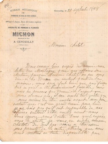 Invoice am20686 genouilly 1898 - genouilly,