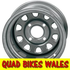 Quad Rear Steel Silver Wheel