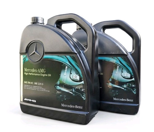 10l genuine mercedes benz 0w40 - genuine, mercedes-benz
