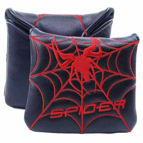 Red spider golf square mallet - red,