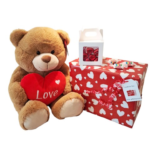 Valentine bear 40cm - bear, toy