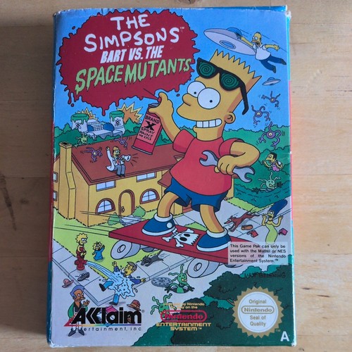 Nes nintendo the - , simpsons