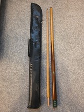 The Victor By Peradon & Fletcher  2 Piece Vintage Snooker Cue and Case