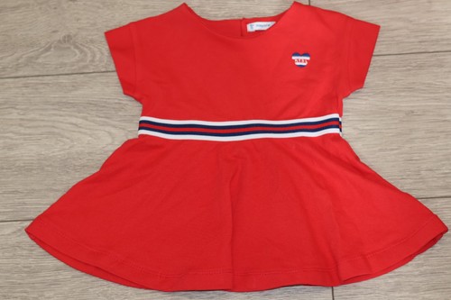 Mayoral baby girls red dress - mayoral,