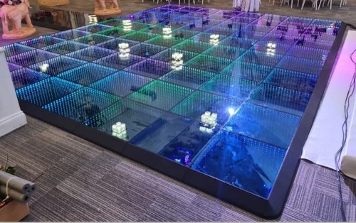 Infinity mirror dance - 3d,