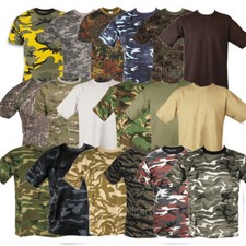 Camo Military T Shirt