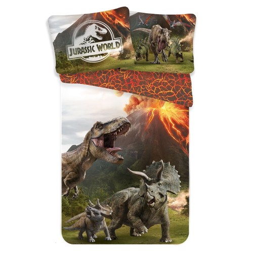 Jurassic world single double - world,