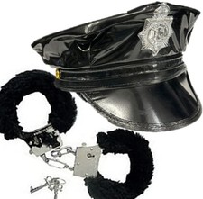 Police Fancy Dress Hat