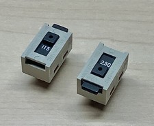 ARCOLECTRIC (Bulgin) 115V - 230V Voltage Selector Switch 16A 250V~ PCB mount NOS
