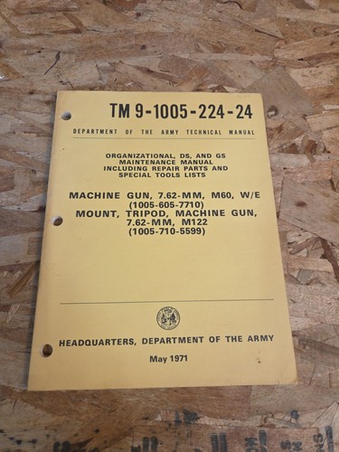 1971 army field - manual, tm