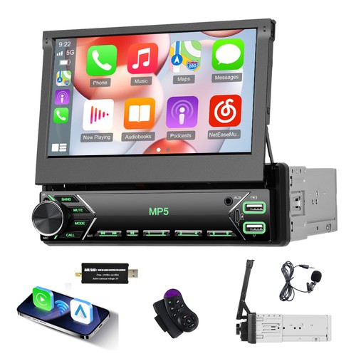 Dab car stereo - 7'', flip