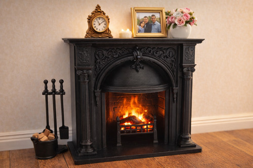 Dolls house fireplace 12 - house,