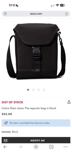 Calvin klein cross body flat - cross,