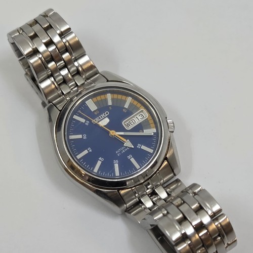 Seiko sports blue - blue, men's