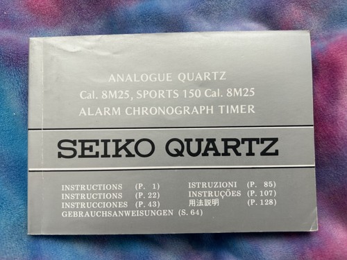 Seiko quartz cal 8m25 - quartz, cal.