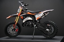 2025 XTM MX60 Youth Mini Dirt Bike 60cc Petrol 2-Stroke Auto Motorbike - Orange