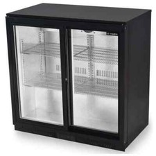 2 Door Back Bar Fridge -