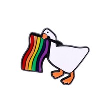 LGBT  Pride Rainbow Flag White