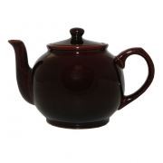 Brown rockingham cup teapot - 6,