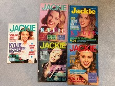 Kylie Minogue Jackie magazines & covers 1980s / 1990s retro vintage RARE