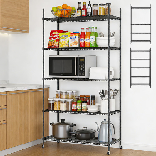 Wire shelving rack - rack, tier