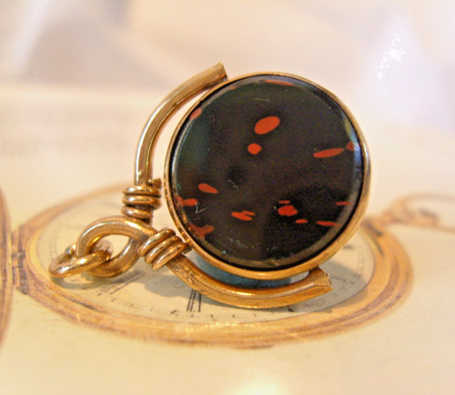 Pocket watch chain fob big - pocket,
