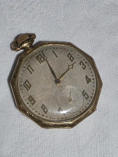 Antique octagonal gold - antique,
