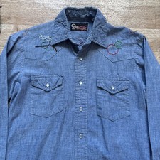 Vtg 70s Hi Gear Chambray